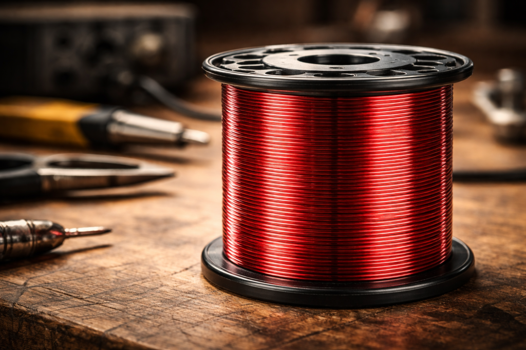 spool of magnet wire